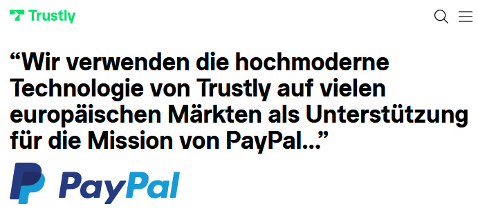 trustly-paypal-partnerschaft