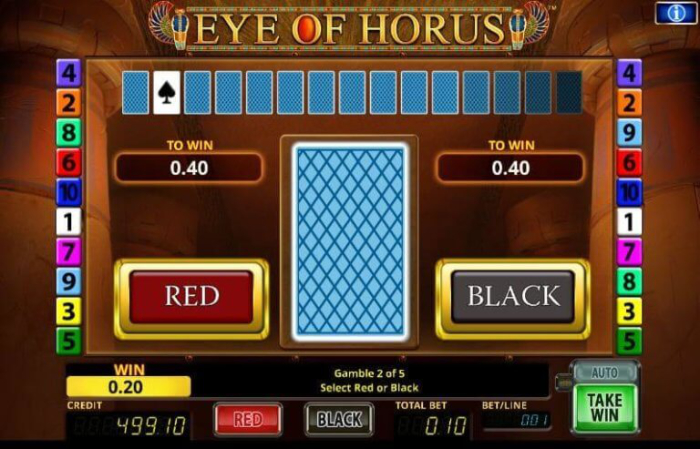eye of horus kartenspiel