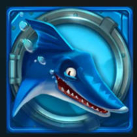 razor shark blauer hai