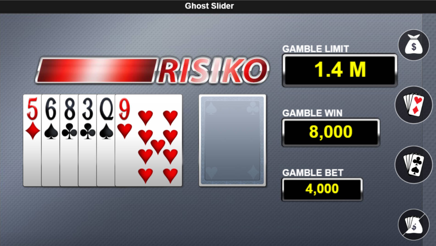 ghost slider risiko