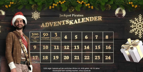 jackpot piraten adventskalender