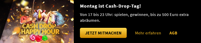 Stargames Cash-Drop am Montag